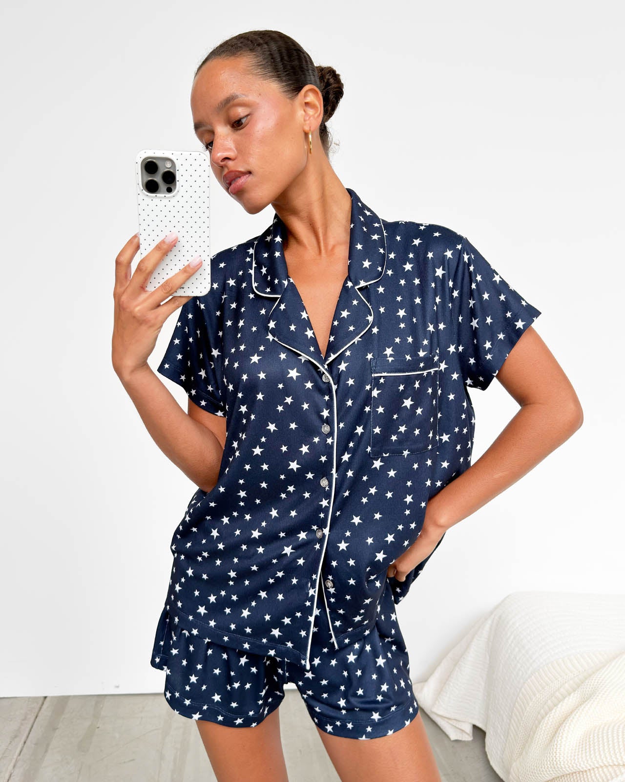 Star Spangled Flora Pillowsoft Short Set