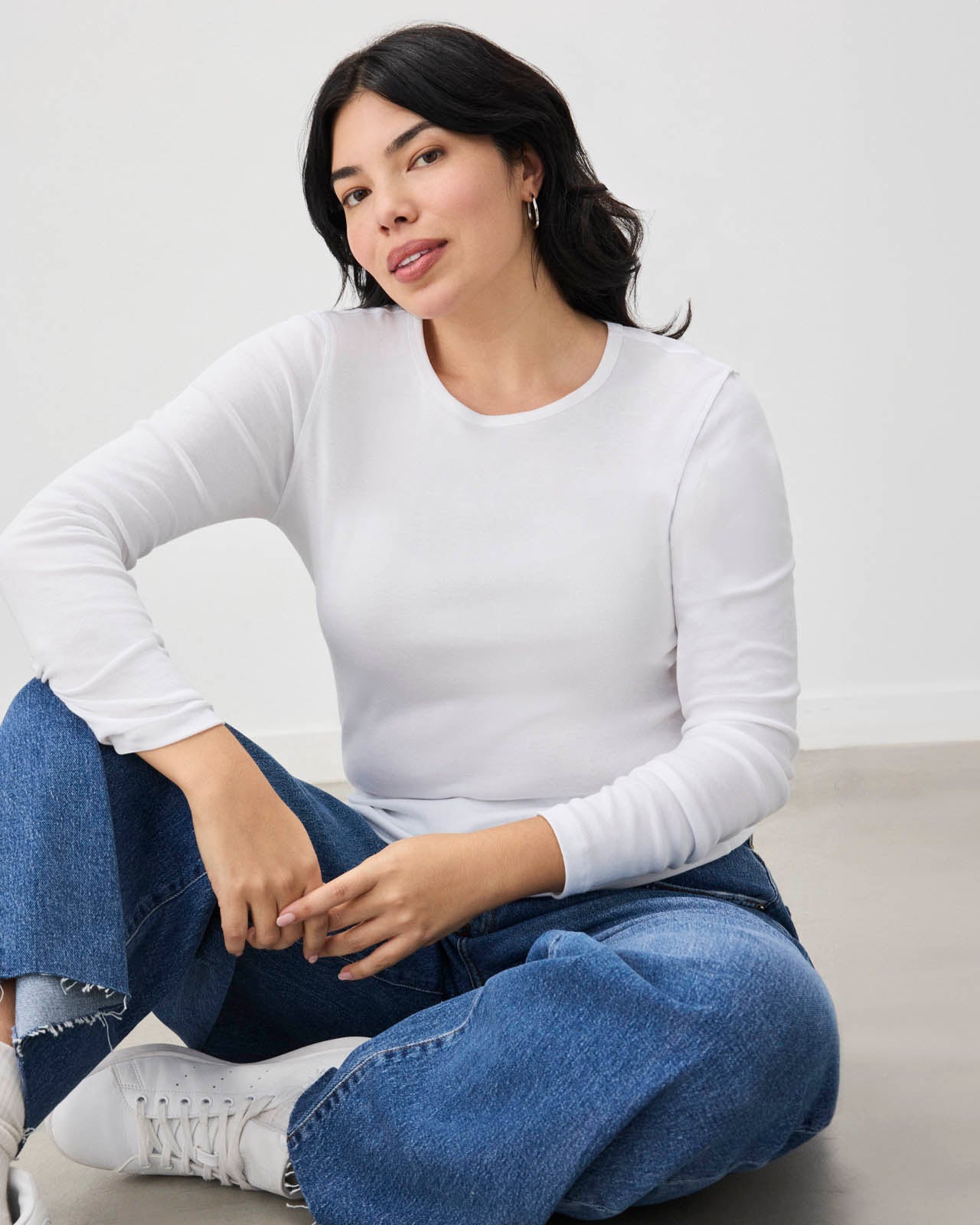 トップス JOCUND Comfortable long-sleeve shirt 1 The Classic Long Sleeve Tee | Splendid