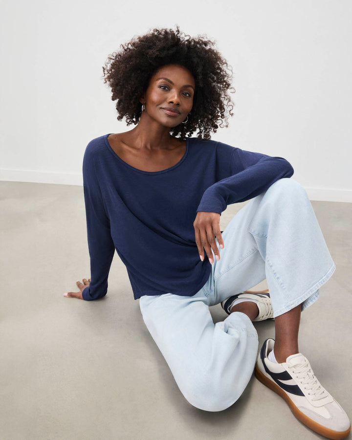 Zander Slub Long Sleeve Tee