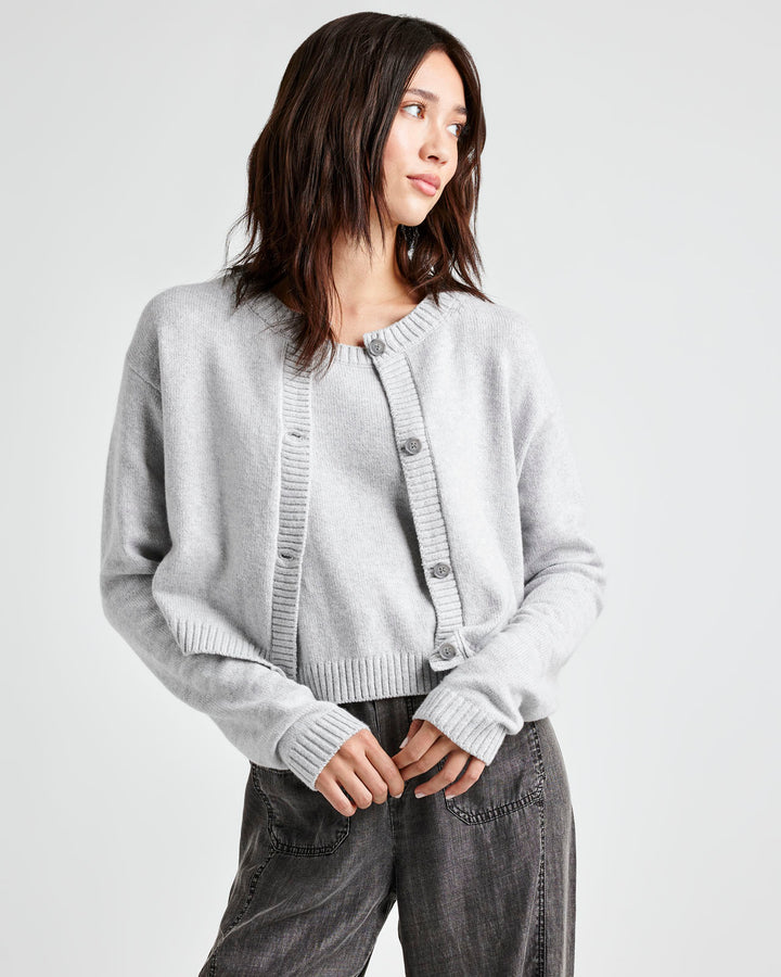 Amber Cropped Cardigan Splendid