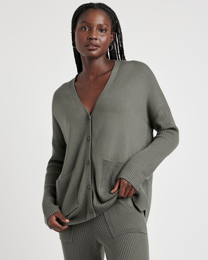 Georgie Cashblend Tunic Cardigan