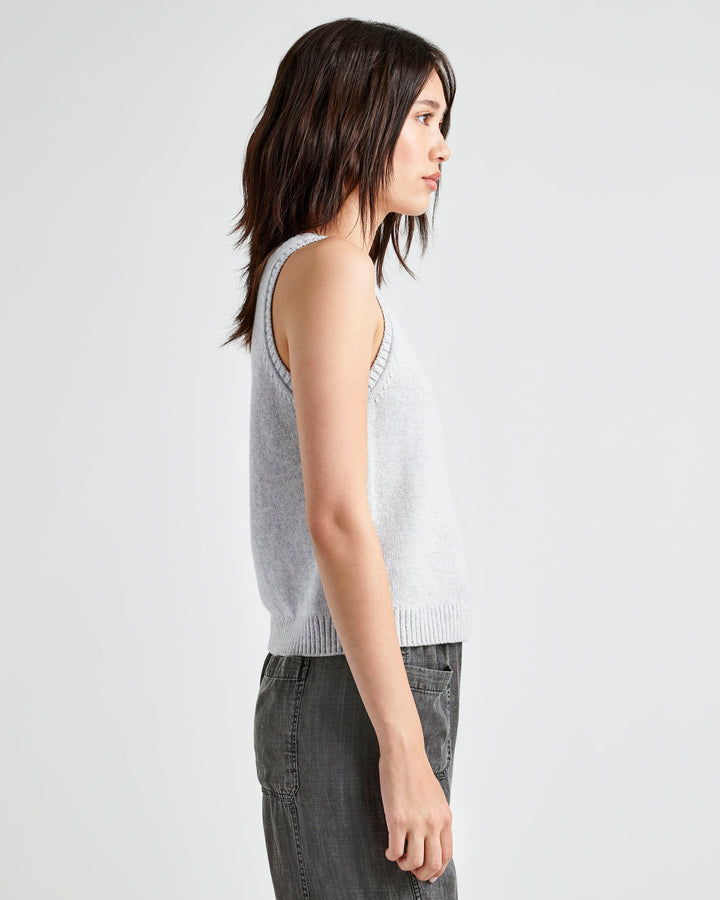 Amber Cropped Sweater Tank | Splendid