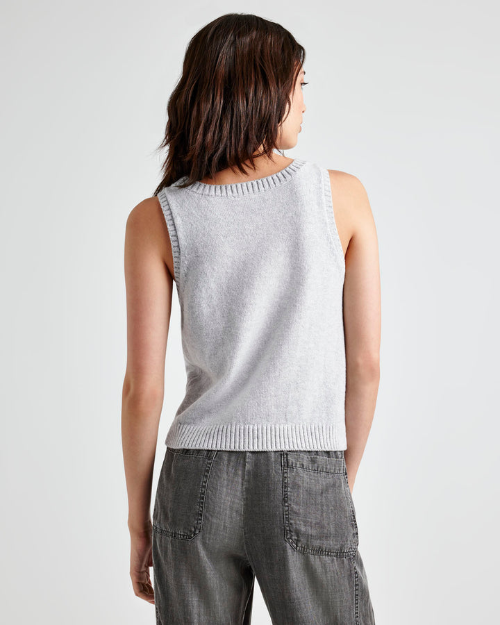 Amber Cropped Sweater Tank | Splendid