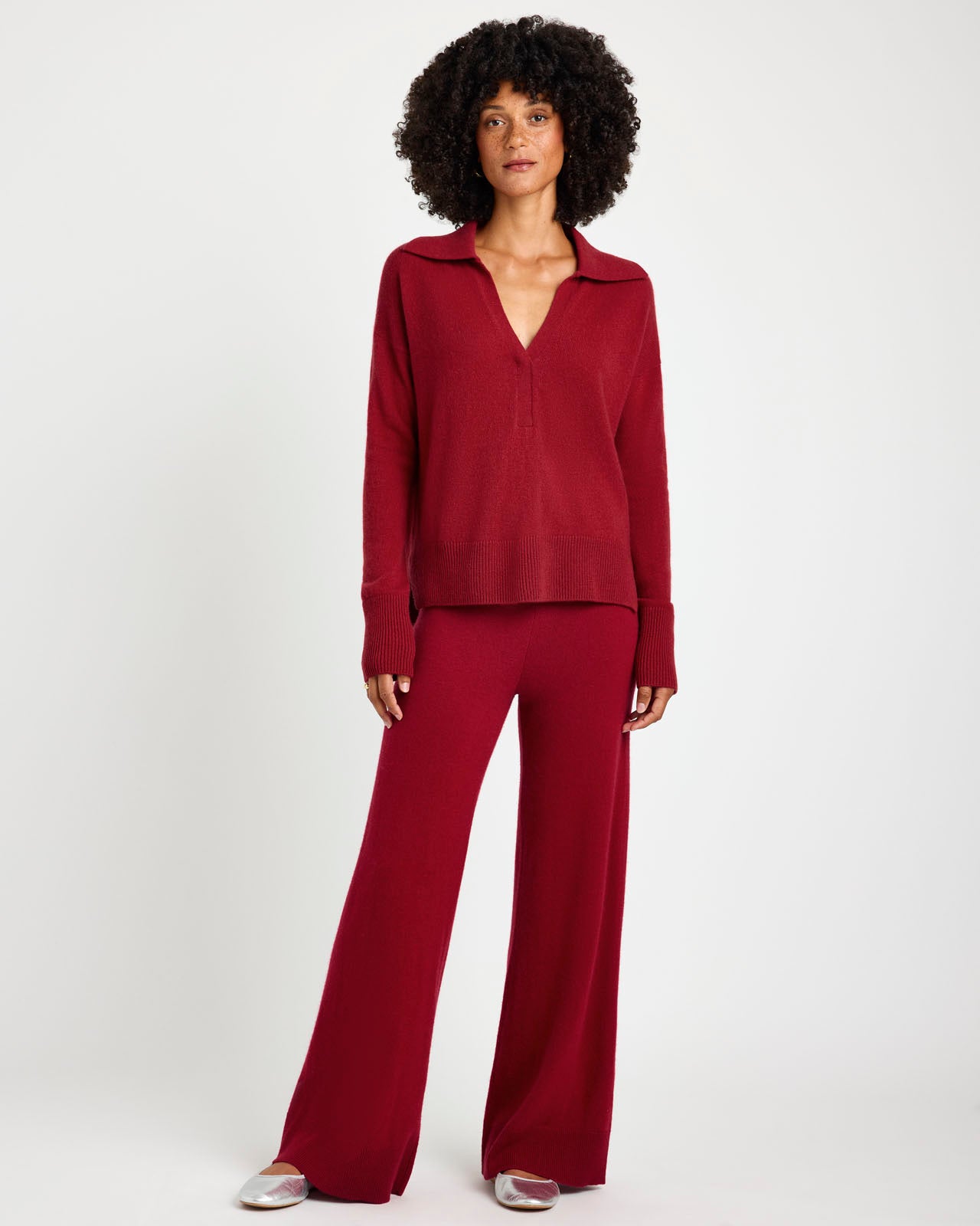 Tori Cashmere Polo Sweater | Splendid