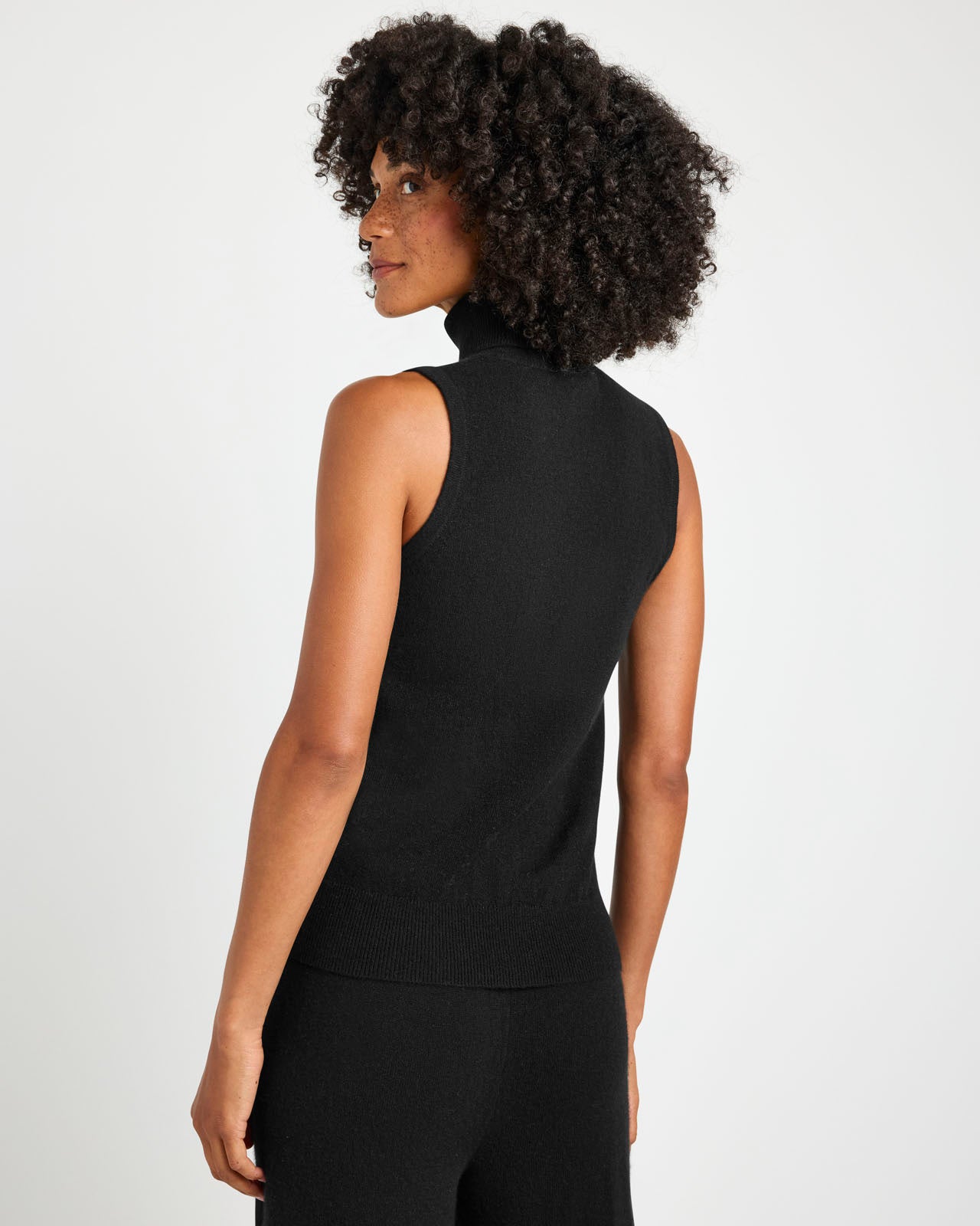 Tori Cashmere Turtleneck Tank | Splendid