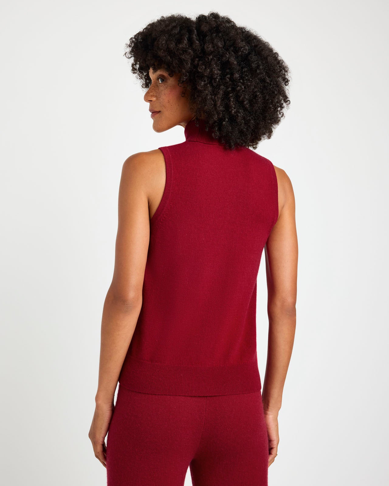 Tori Cashmere Turtleneck Tank | Splendid