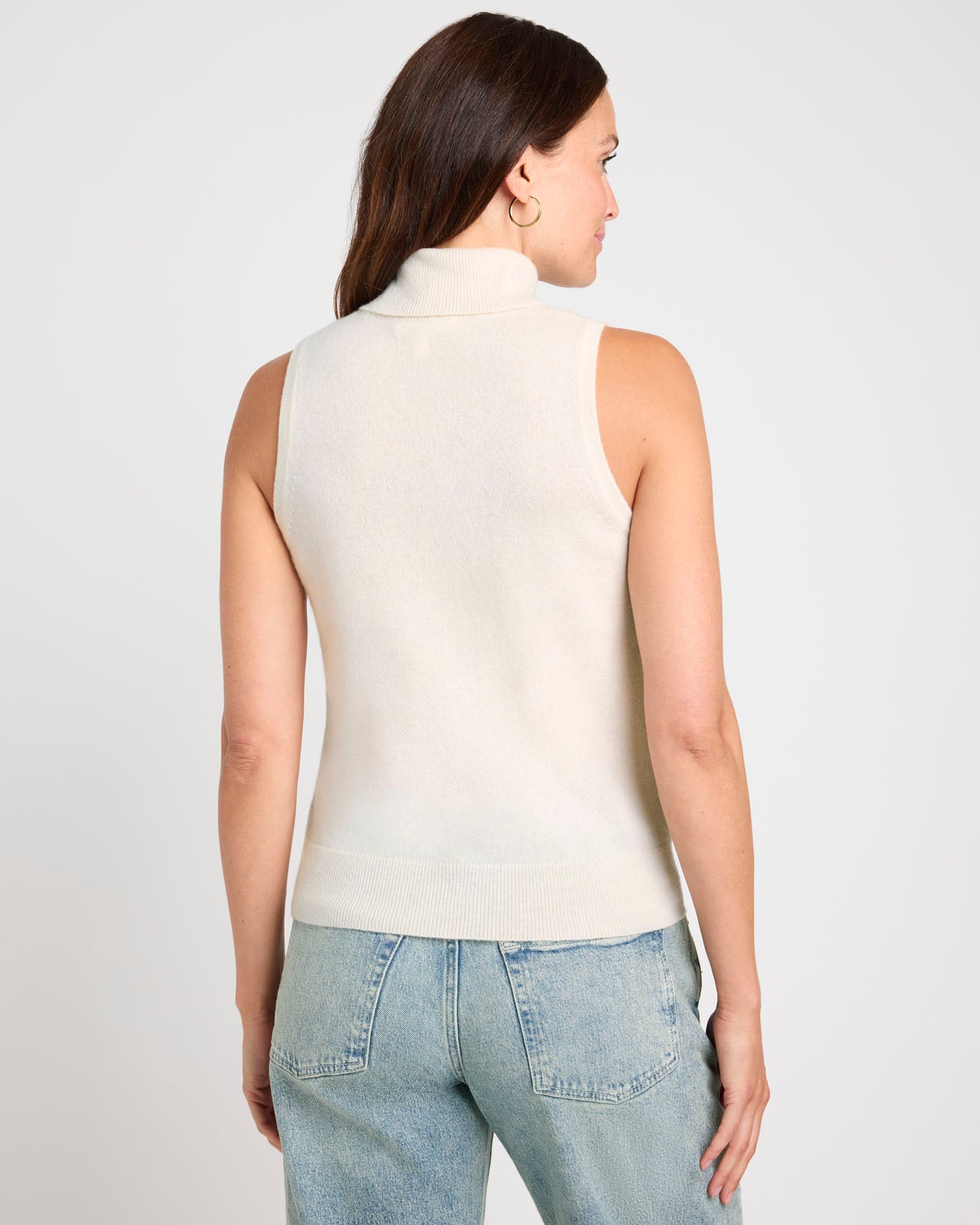 Tori Cashmere Turtleneck Tank | Splendid