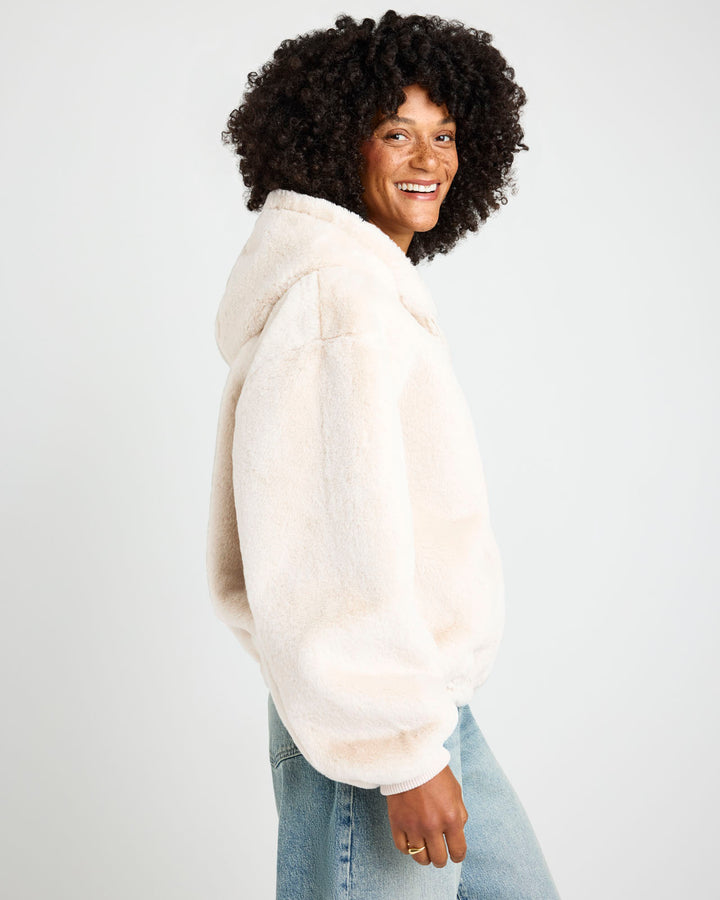 Mikki Fur Bomber Jacket | Splendid