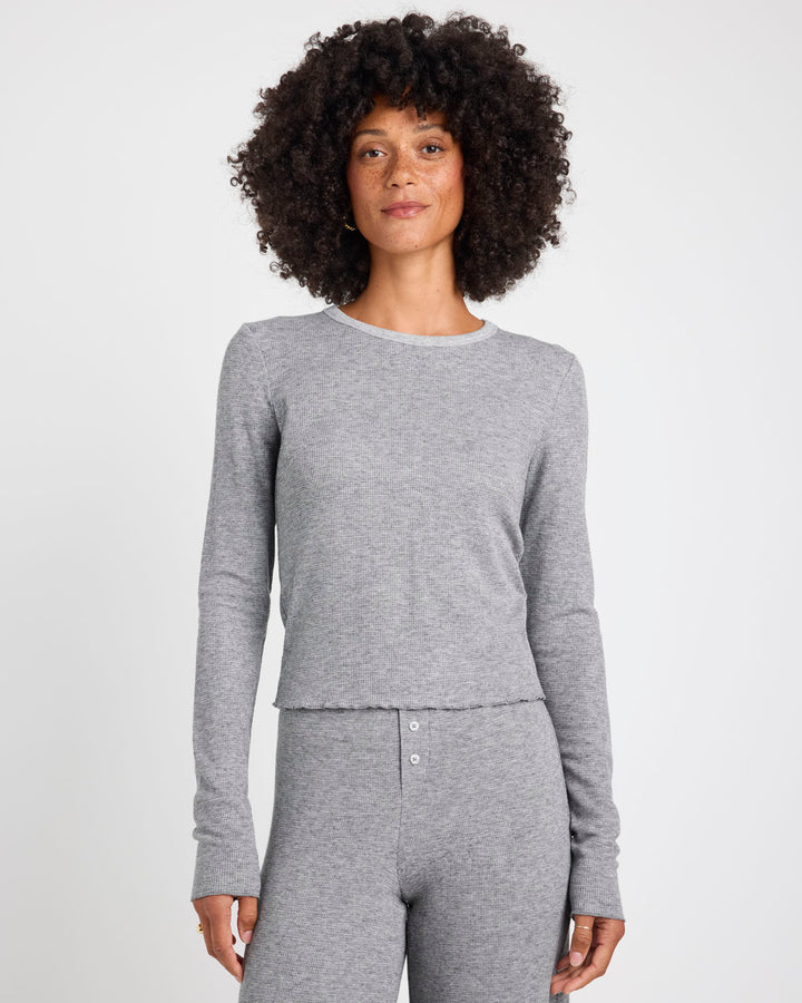 Cropped thermal top sales