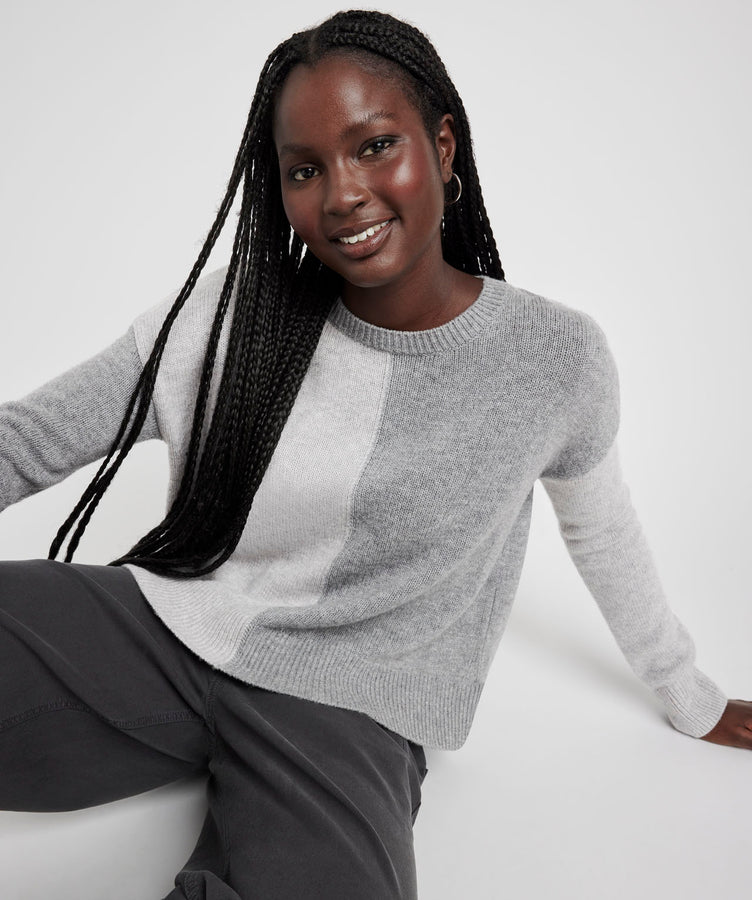 Splendid color block sweater sales