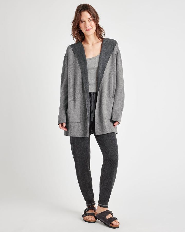 ジャケット・アウター LOST HORIZON REVERSIBLE CARDIGAN 100% Wool Cowichan Jacket Sweater Hand Made In Nepal Lost Horizon