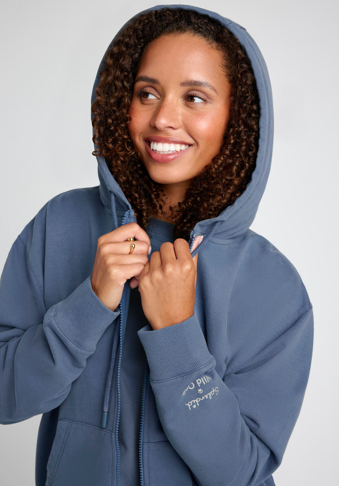 Splendid x Wild One All-Gender Zip-Up Hoodie | Splendid