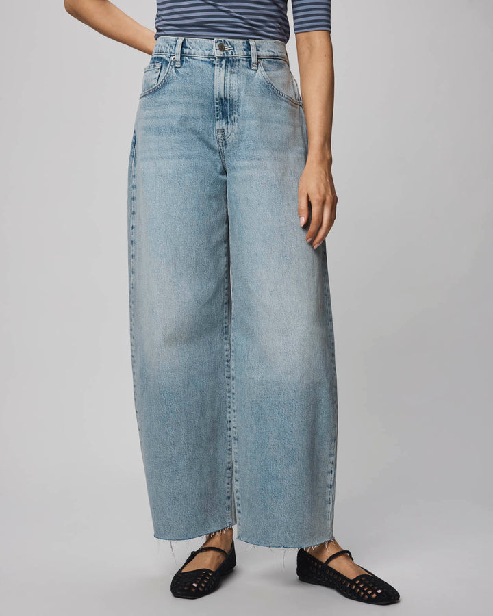 即完】CLESSTE DENIM BARREL LEG PANTS 2025AW CLESSTE SELVEDGE DENIM
