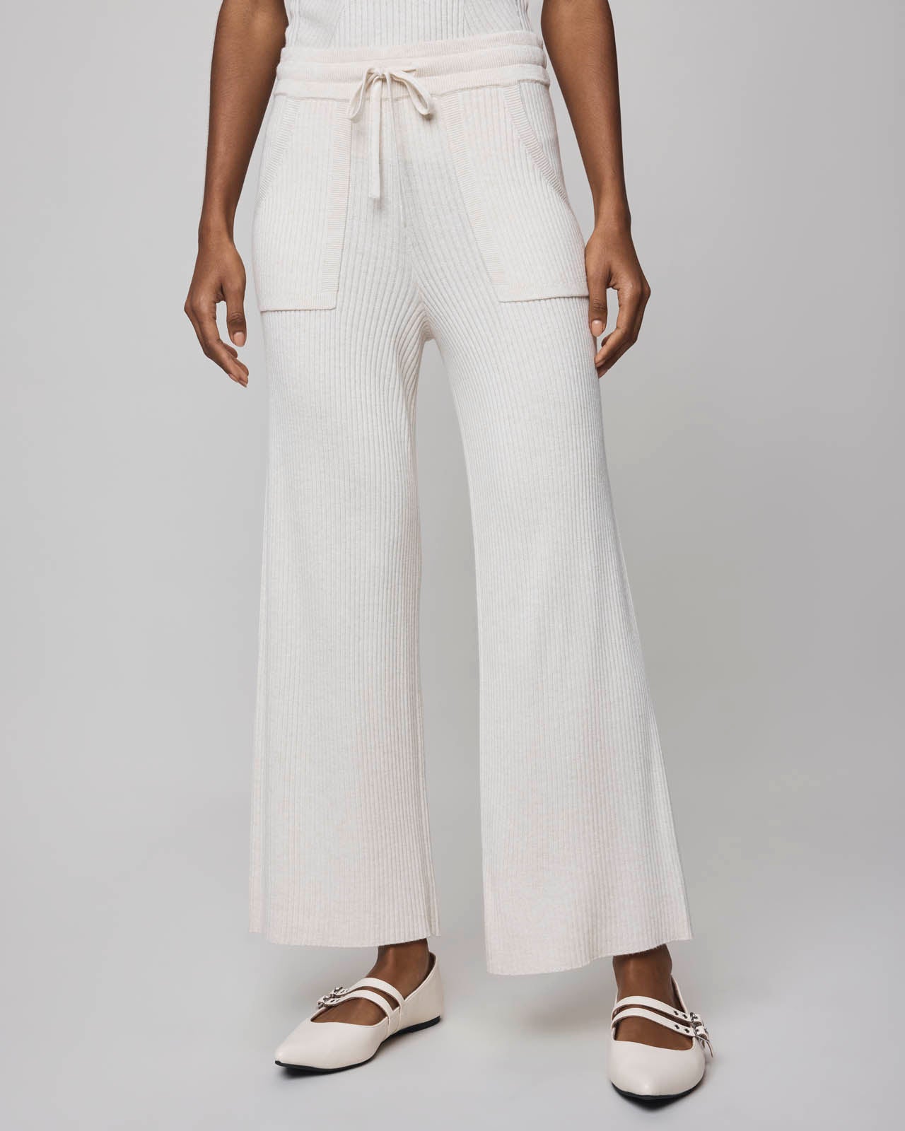 【ranran】AgAwd、ニットジレ Georgie Cashblend Rib Pant | Splendid
