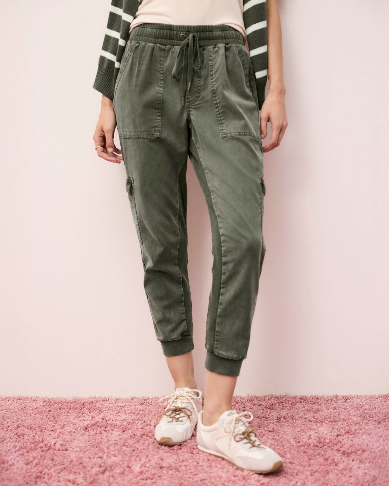 Jaclyn Jogger color Green Spruce