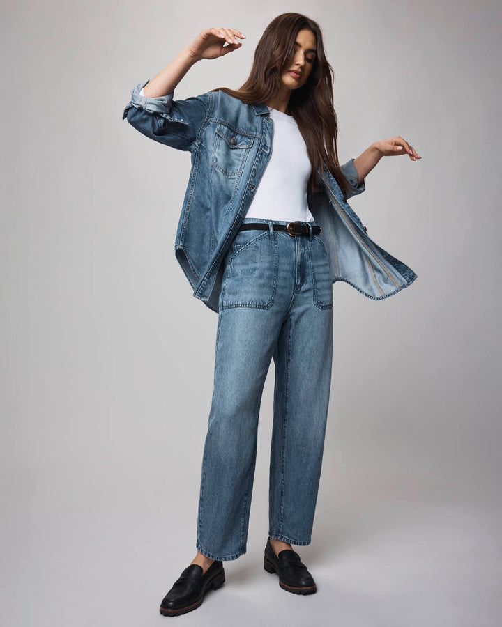 indigo MEN | Light Curve Jeans 9oz Medium Indigo
