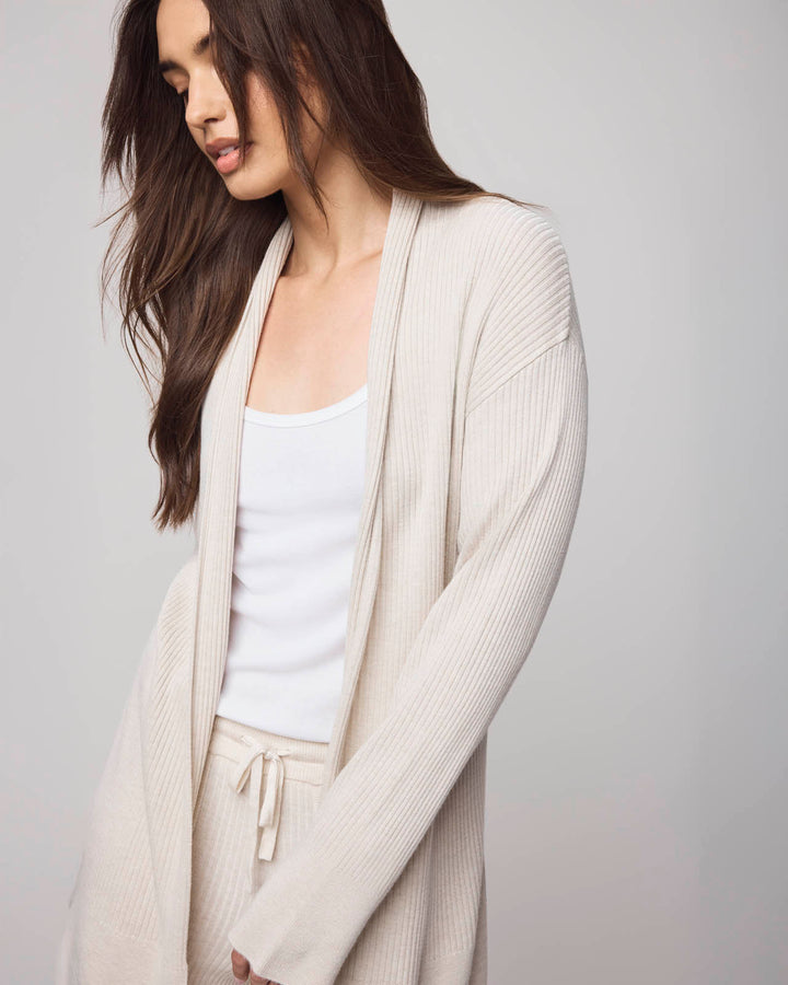 Georgie Cashblend Open Cardigan | Splendid