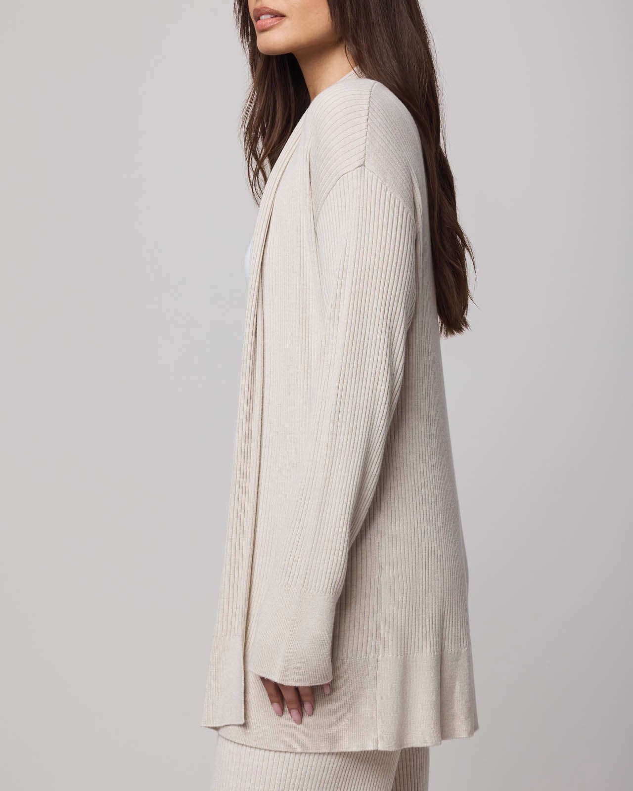 Georgie Cashblend Open Cardigan | Splendid