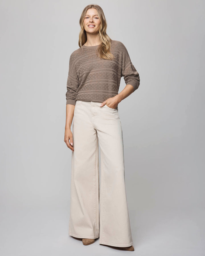 ポルジーニット Georgie Cashblend Pointelle Sweater | Splendid