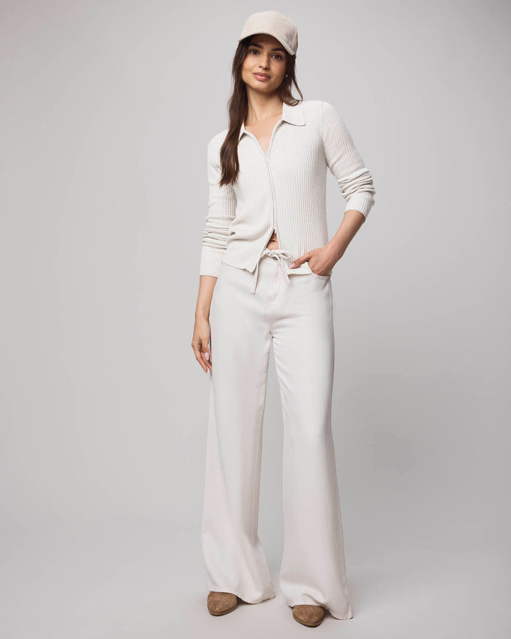 Georgie Cashblend Two-Way Zip Sweater | Splendid