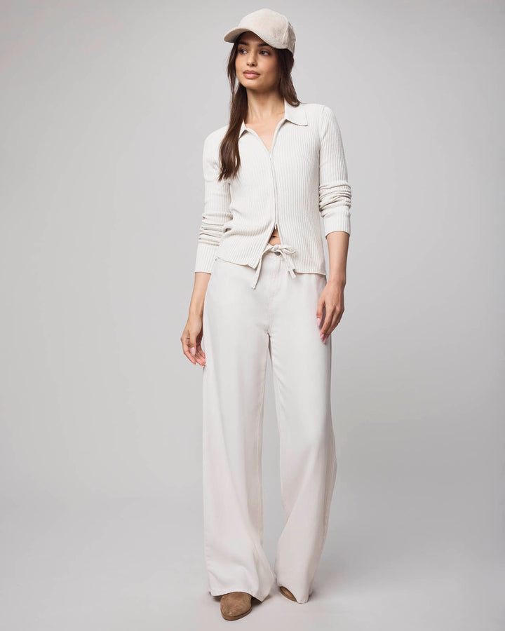 Georgie Cashblend Two-Way Zip Sweater | Splendid