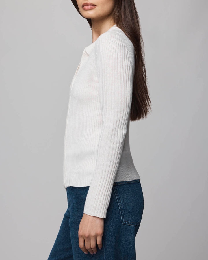 Georgie Cashblend Two-Way Zip Sweater | Splendid