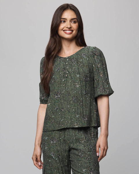 (取寄) スプレンディッド レディース ベルサイユ フローラル ブラウザ Splendid women Versailles Floral Blouse Vine Floral Print WEB_FA25AUG_RF5W321SE_VNF_1_x6