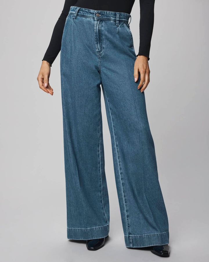 Splendid - Suki Denim Trouser in Mid Blue