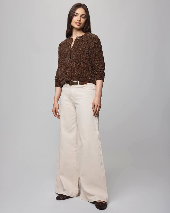 Andrea Chenille Crop Cardigan | Splendid