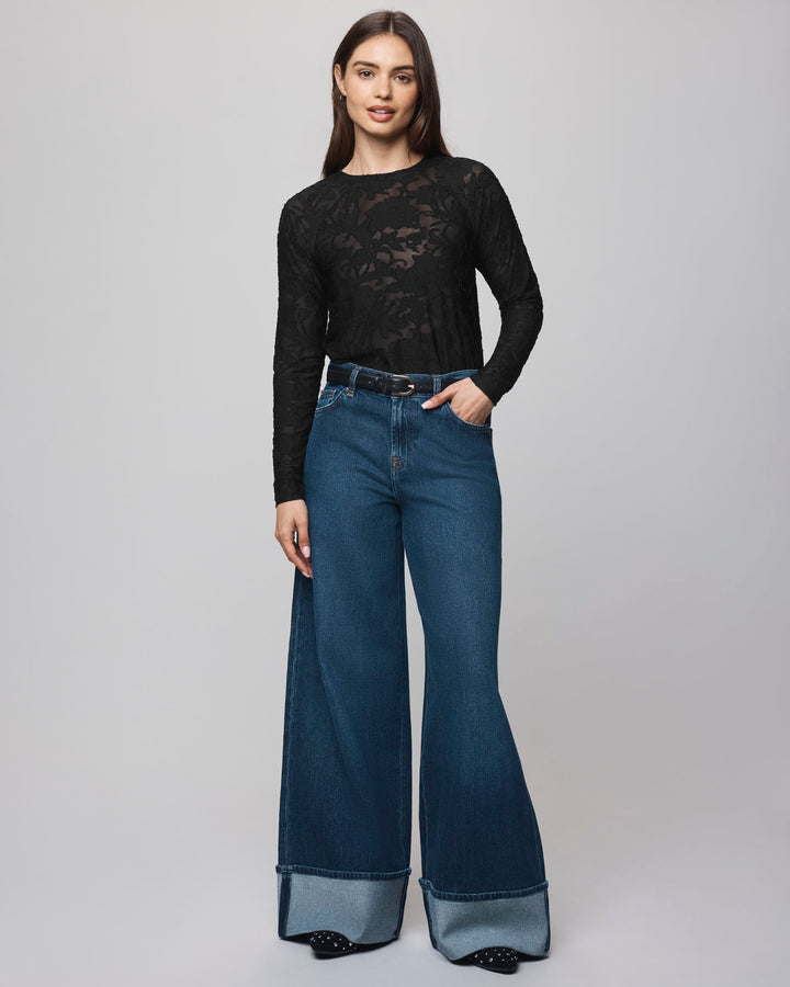 Cecelia Floral Long Sleeve Tee | Splendid