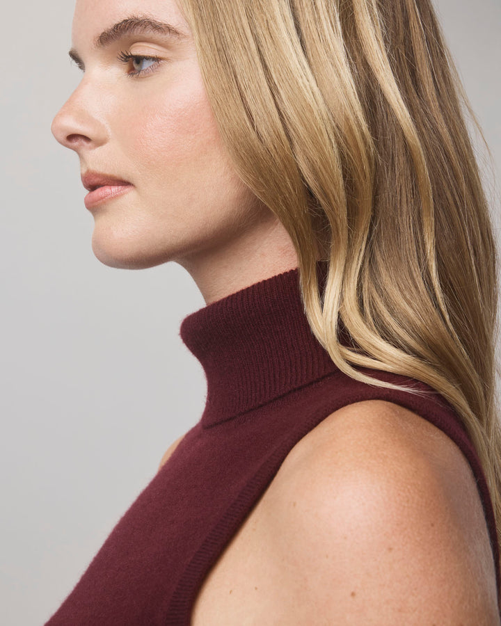 Tori Cashmere Turtleneck Tank | Splendid