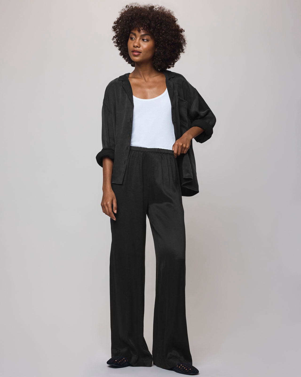 Serena Satin Pant | Splendid