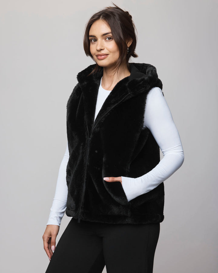 Lucia Fur Vest | Splendid