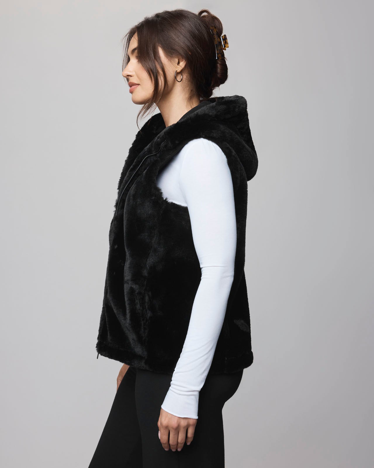 Lucia Fur Vest | Splendid