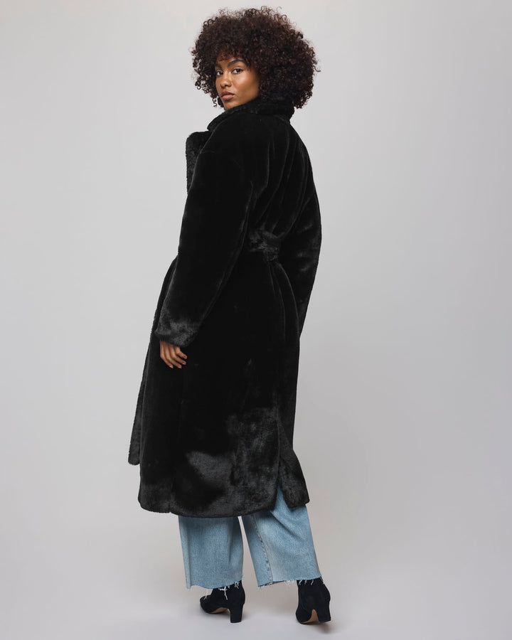 Lucia Long Fur Coat | Splendid