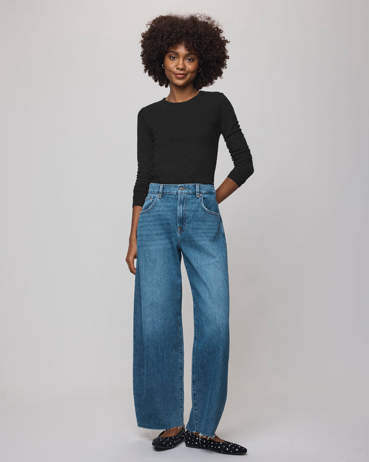 Isabella Eyelash Shimmer Long Sleeve Tee