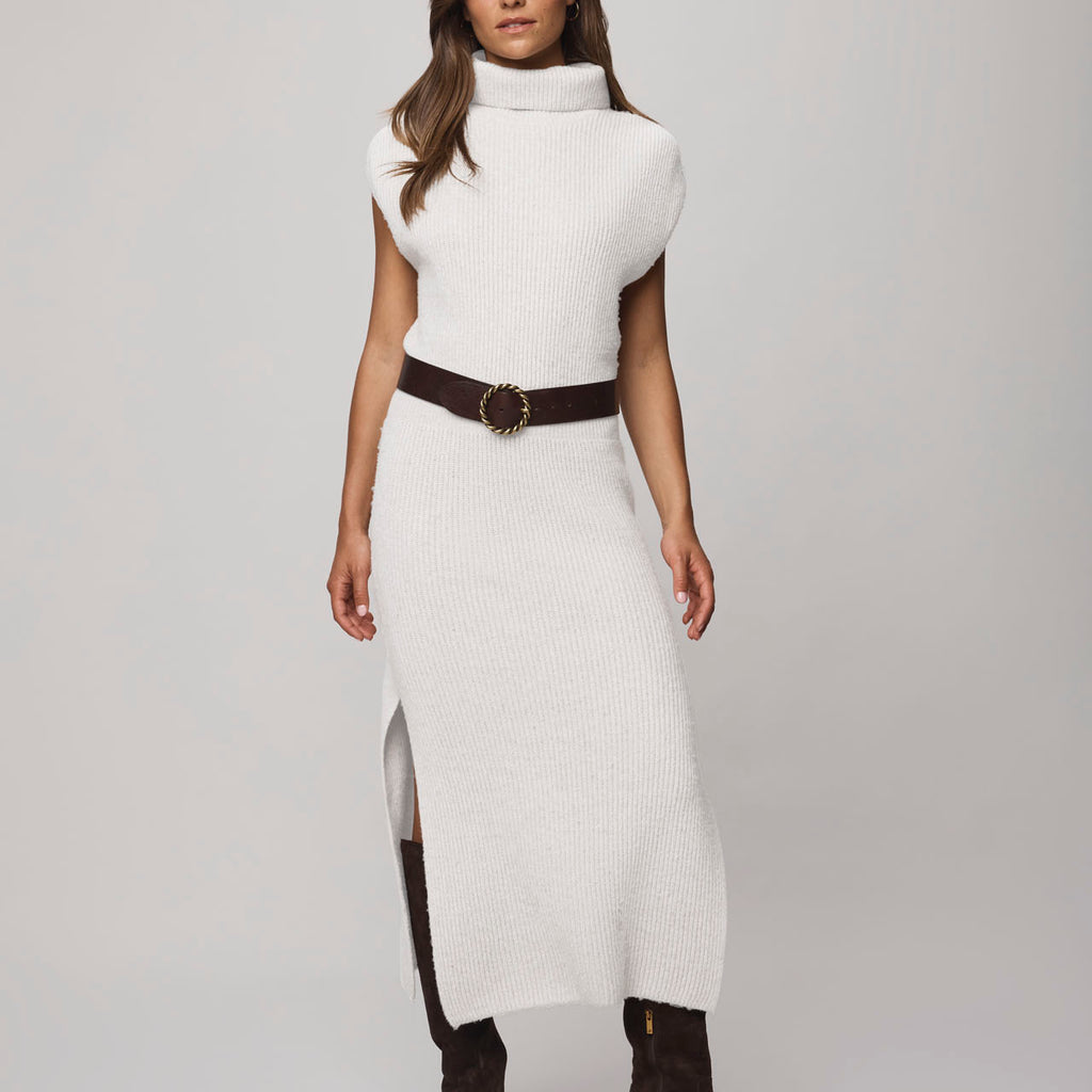 slim fit dress slacks Marigold Cashblend Sweater Dress