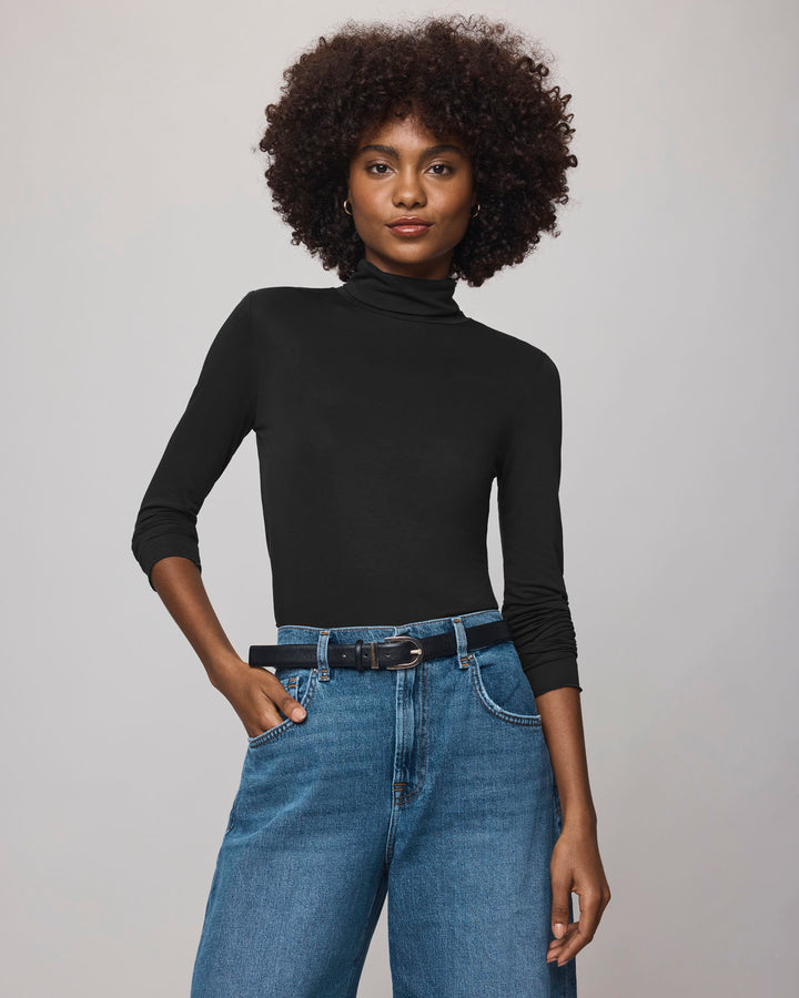 Bamboo Long Sleeve Turtleneck Splendid