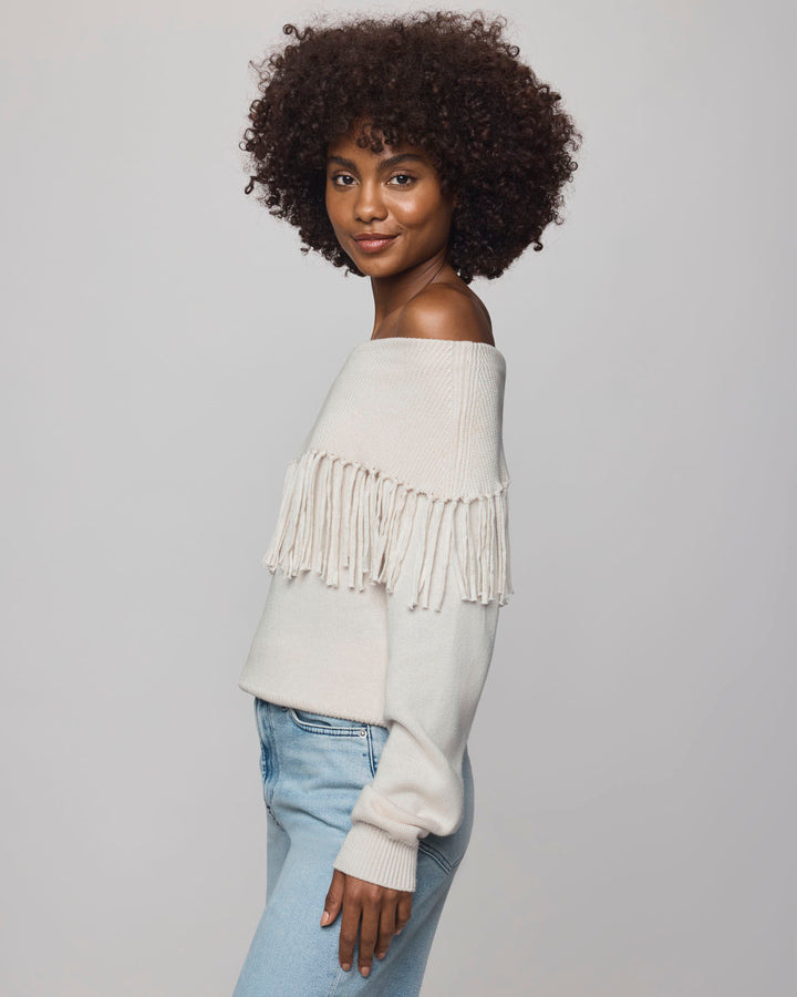 Simone Fringe Sweater | Splendid