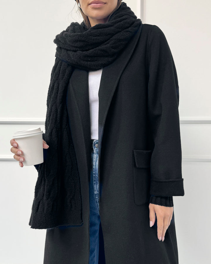 Splendid x @Cellajaneblog Cable Scarf | Splendid