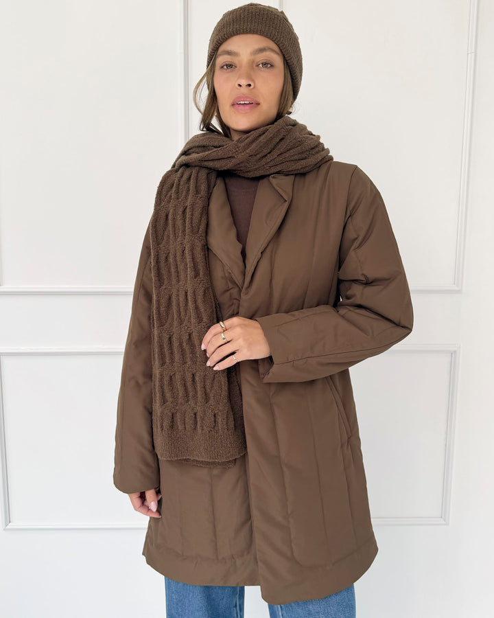 Splendid x @Cellajaneblog Cable Scarf | Splendid