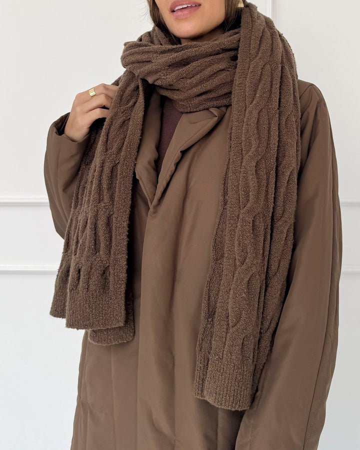 Splendid x @Cellajaneblog Cable Scarf | Splendid