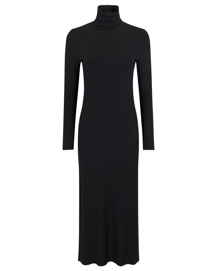 splendid ribbed maxi dress Splendid x @Cellajaneblog Rib Turtleneck Dress