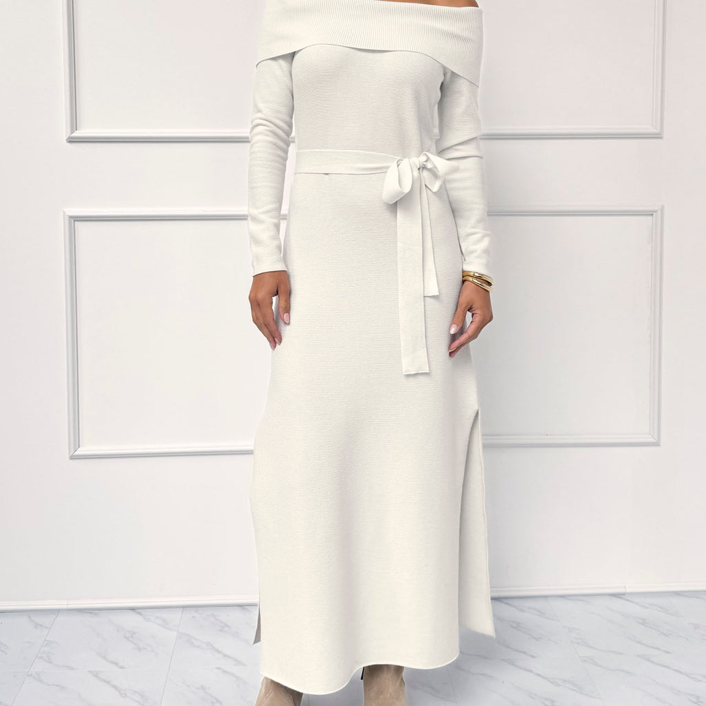 splendid off the shoulder dress Splendid x @cellajaneblog Off-the-Shoulder Women Sweater Dress