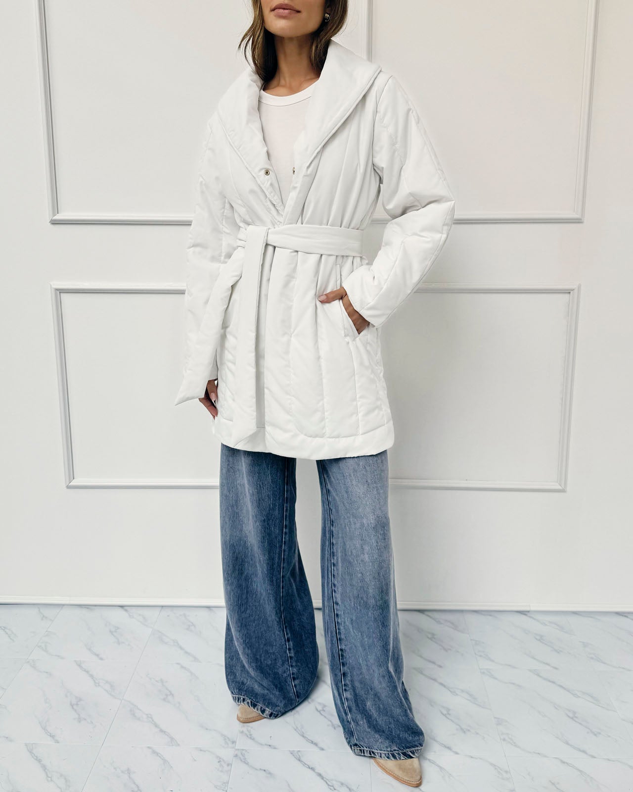 Y*q様 マリナーズブランケットQGAL-X Splendid x @Cellajaneblog Quilted Coat | Splendid