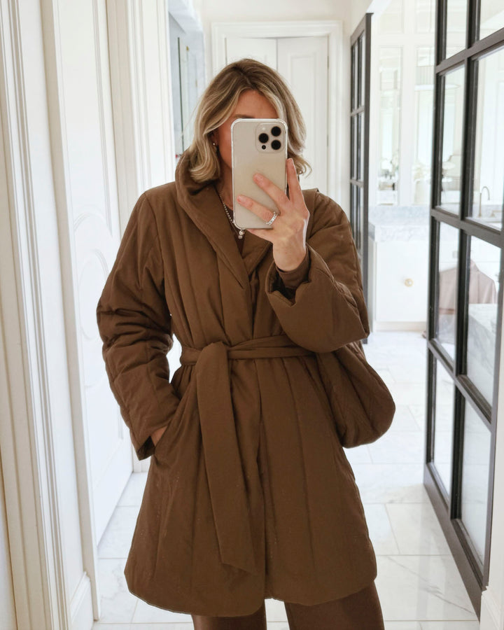 Splendid x @Cellajaneblog Quilted Coat