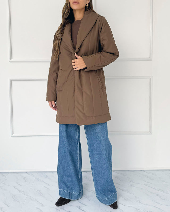 Splendid x @Cellajaneblog Quilted Coat