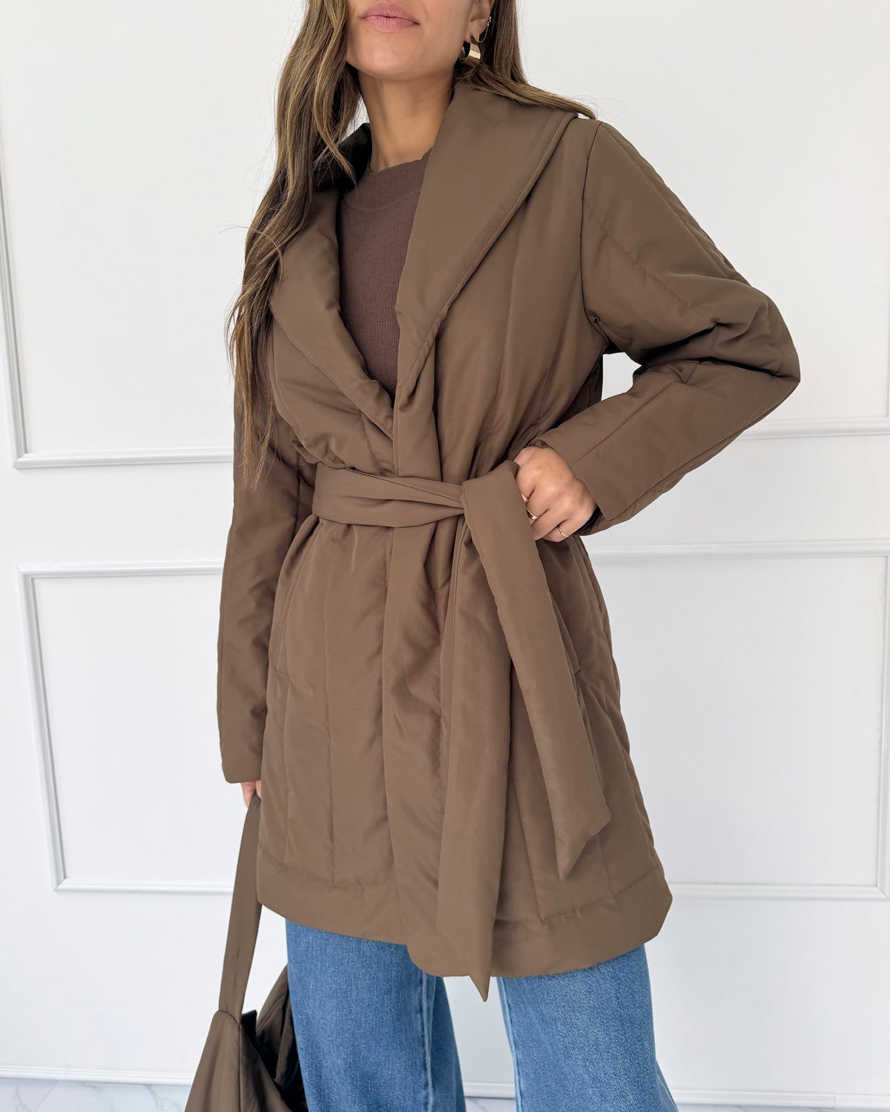 Splendid x @Cellajaneblog Quilted Coat | Splendid