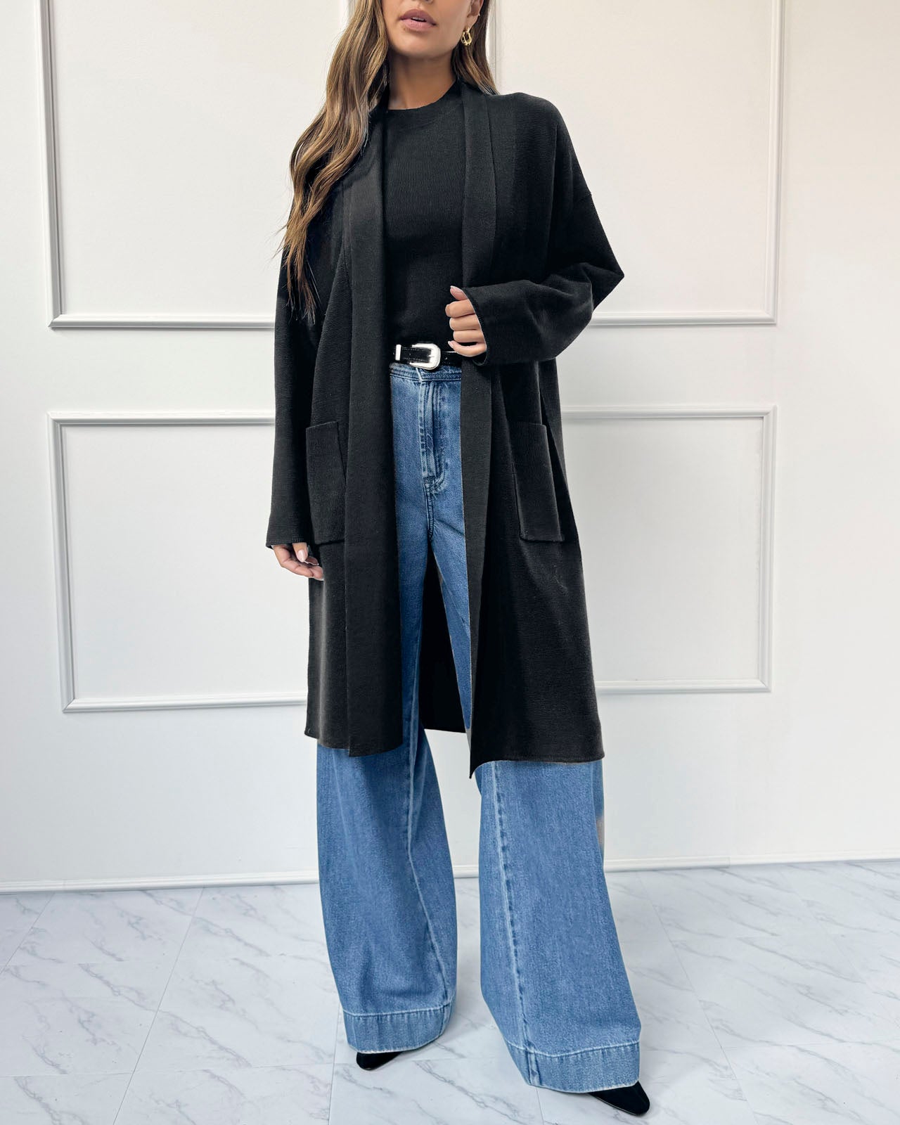 Splendid x @Cellajaneblog Sleek Coatigan | Splendid