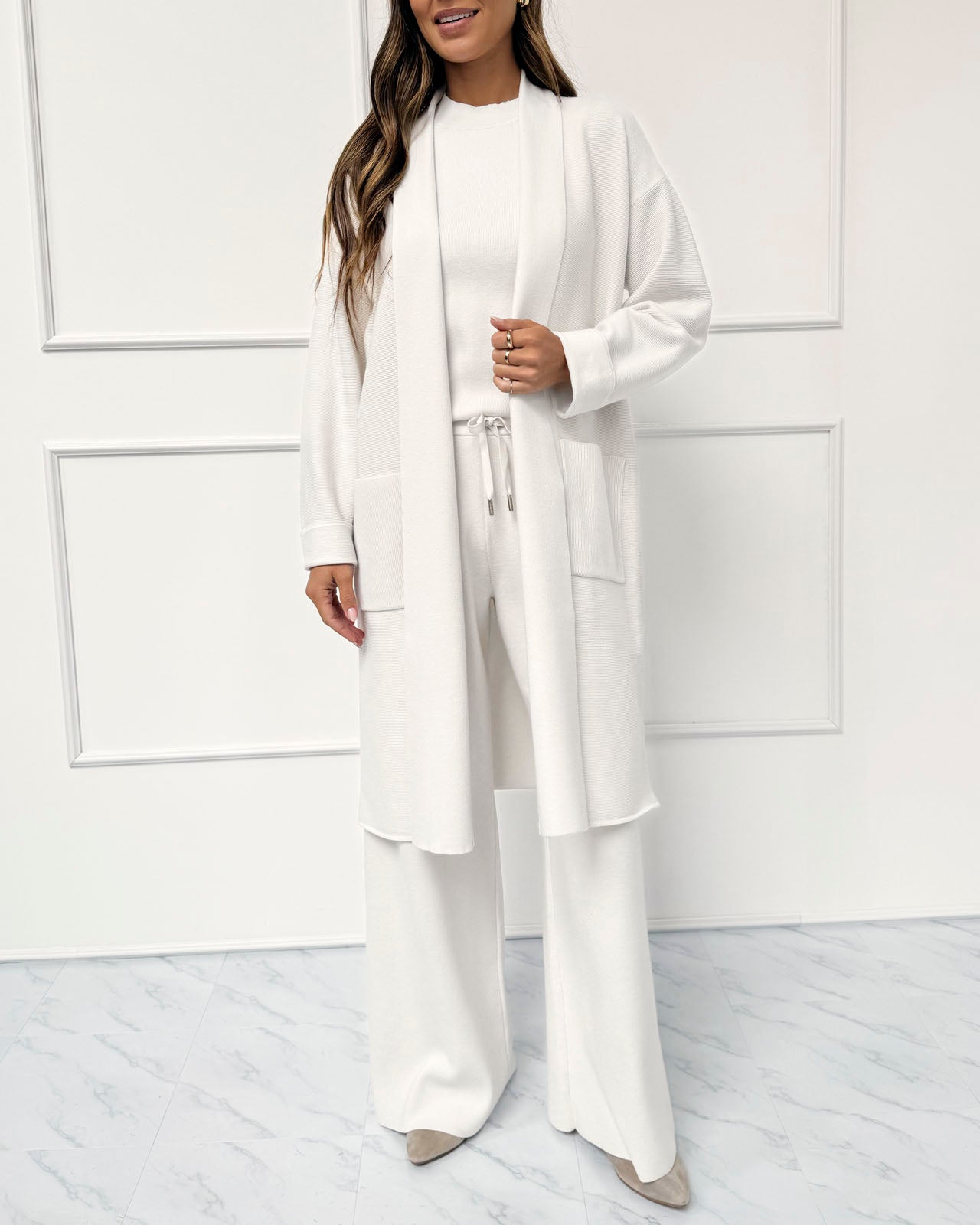 Splendid x @Cellajaneblog Sleek Coatigan | Splendid